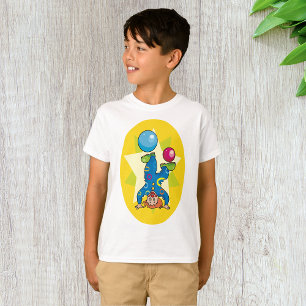Clown Balancing Balls Fun Circus T-Shirt