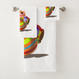 Clown Bath Towel Set