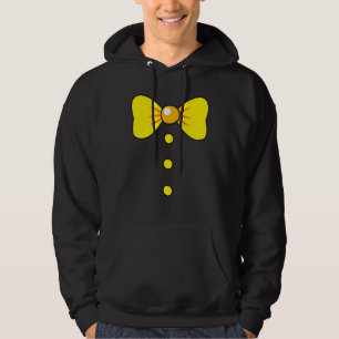 Clown Big Bow Tie Tacky Clown Outfit For Halloween Hoodie