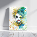 Clown Canvas Print<br><div class="desc">The Clown Canvas Print is fully customisable and unique to hang on home and office walls. Designed by Norman Reutter.</div>