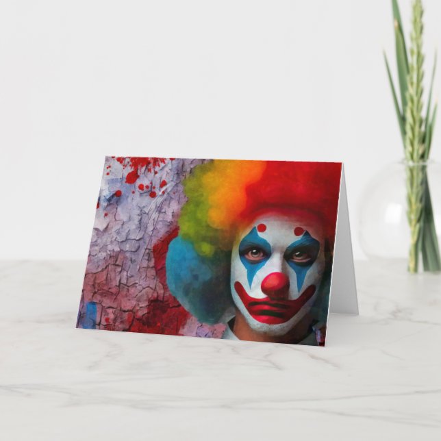 Clown Card (Front)