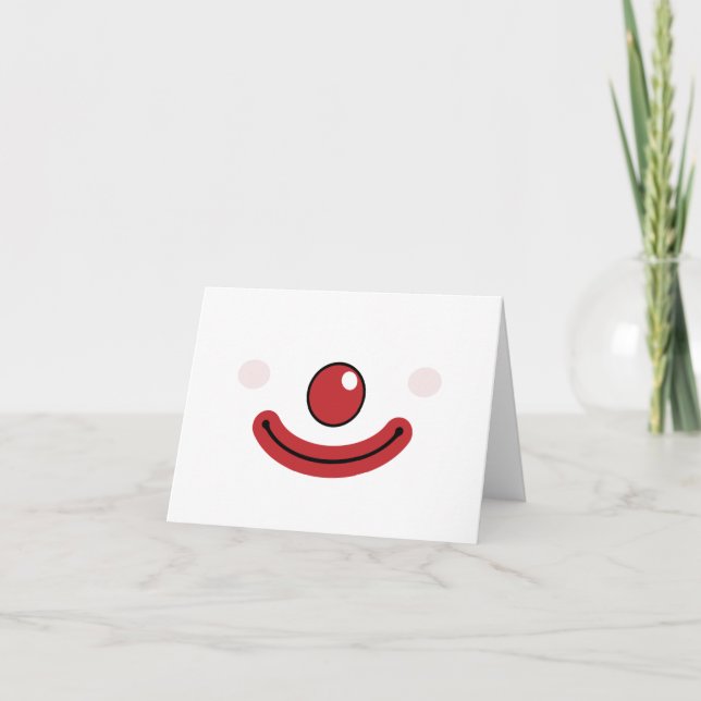Clown Card (Front)