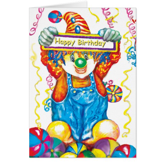*Clown* Card