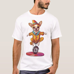 Clown Chihuahua � Funny Circus Dog T-Shirt