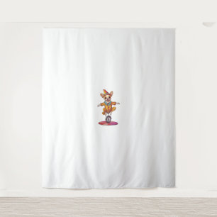 Clown Chihuahua – Funny Circus Dog Tapestry