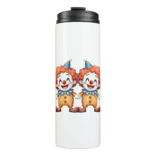 Clown Circus Humour Thermal Tumbler