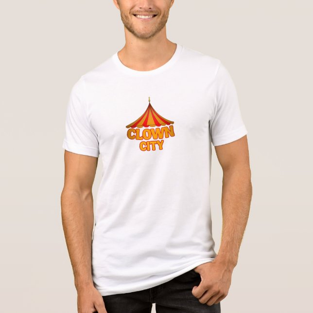 Clown City Tri-Blend Shirt (Front)