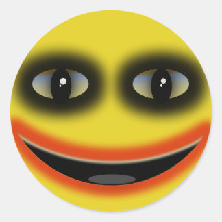 Clown Classic Round Sticker