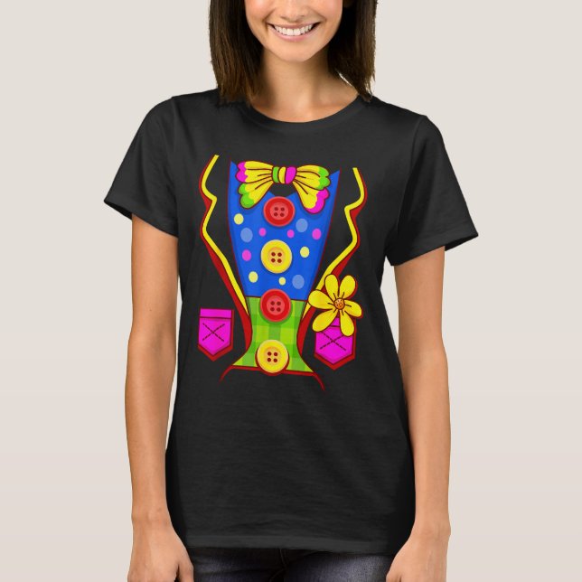 Clown Costume Circus  T-Shirt (Front)