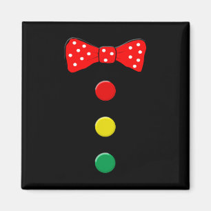 Clown Costume Halloween Fun Circus Clown Matching  Magnet