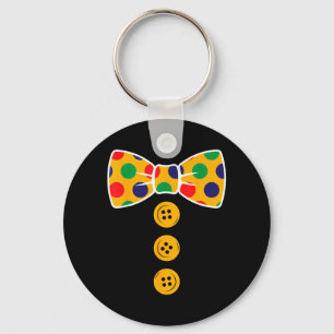 Clown Costume Halloween Funny Circus Clown Gift Key Ring