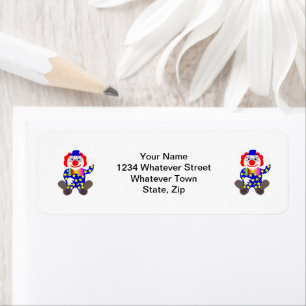 Clown Design Return Address