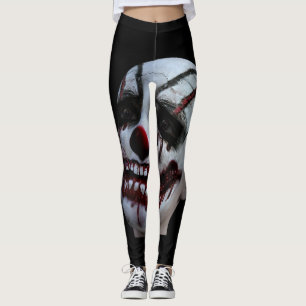 clown evil leggings