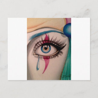 Clown Eye Postcard