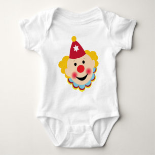 Clown Face Baby Bodysuit