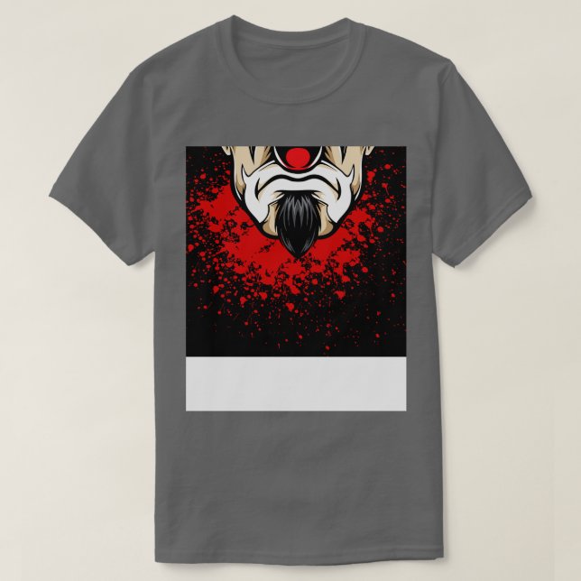 Clown Face T-Shirt (Design Front)