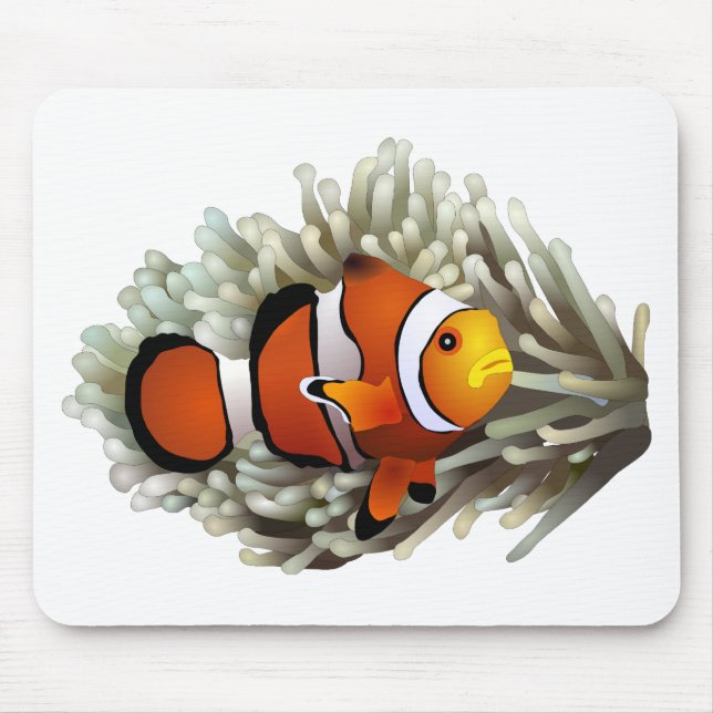 Clown Fish Mouse Mat (Front)