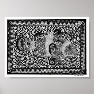 Clown Fish Poster