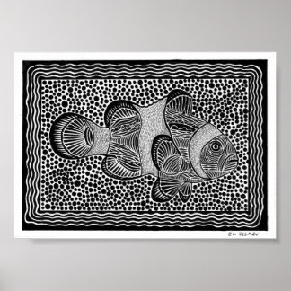 Clown Fish Poster