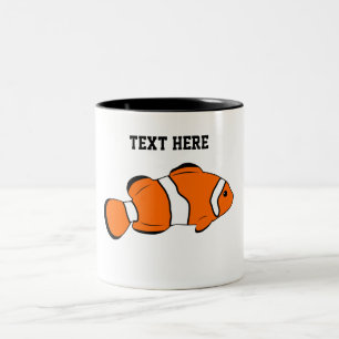 Clown Fish Two-Tone Coffee Mug