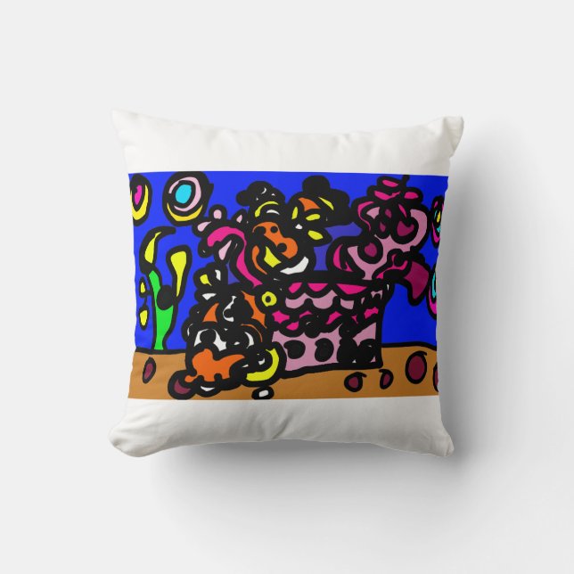 Clown fishes love  cushion (Front)