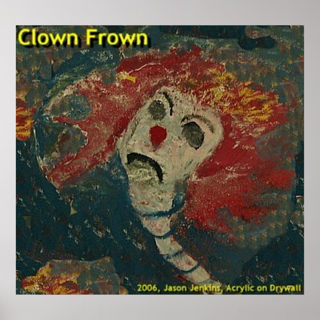 Clown Frown Poster (Front)