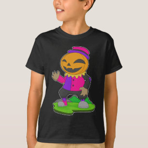 Clown Halloween Pumpkin T-Shirt