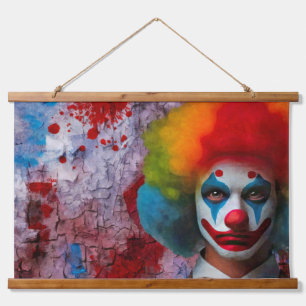 Clown Hanging Tapestry