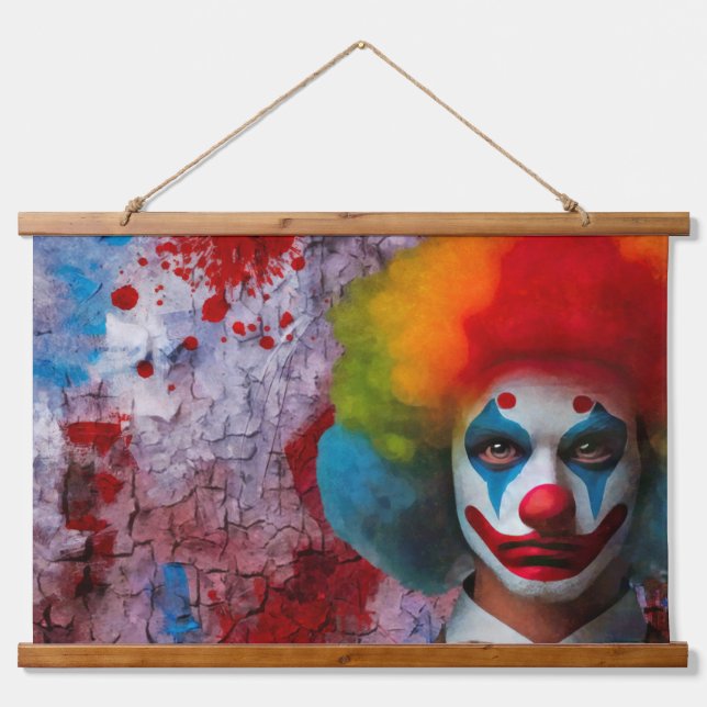 Clown Hanging Tapestry (Front)