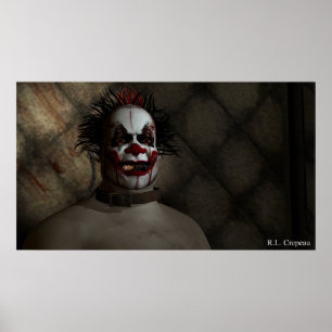 Clown in a Padded Cell Poster