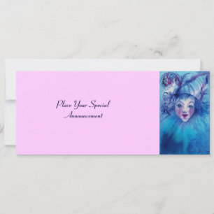 CLOWN IN BLUE ANNOUNCEMENT