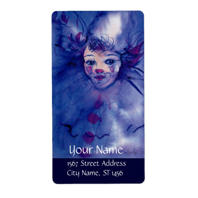 CLOWN IN PURPLE (Front)