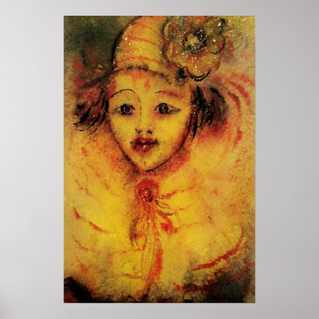 CLOWN IN YELLOW POSTER (Front)