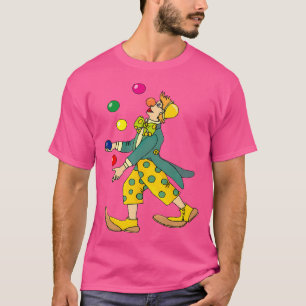 Clown Juggling Juggler Balls Jester Circus Comed T-Shirt