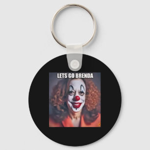 Clown Let's Go Brenda 1 Key Ring