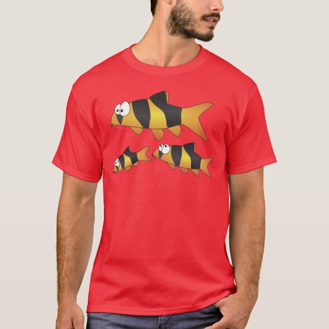 Clown loach family T-Shirt (Front)