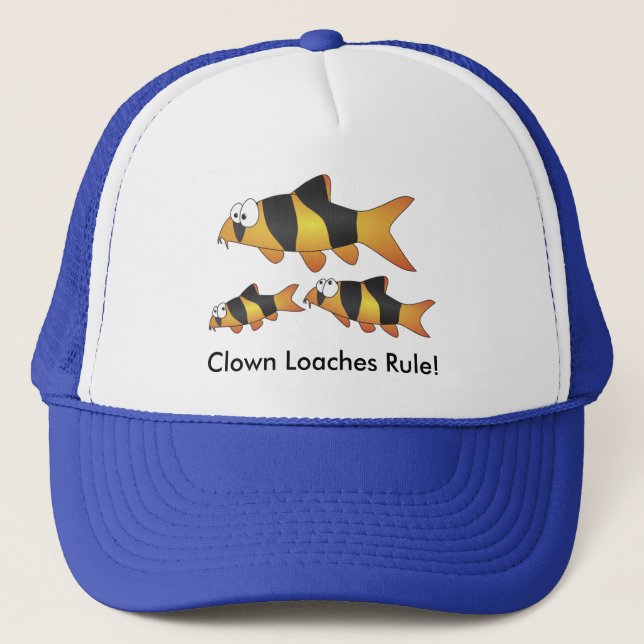 Clown loaches rule! - cool fish cap (Front)