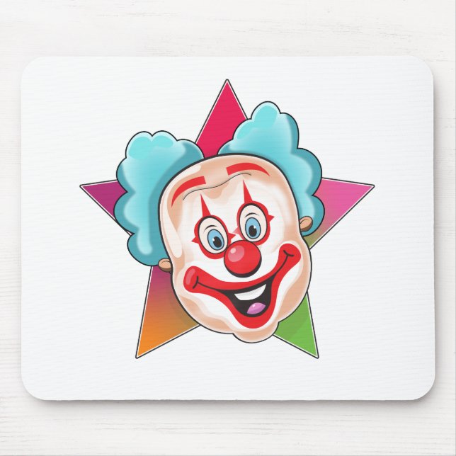 Clown Mouse Mat (Front)