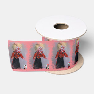 Clown/Pallaso/Clown Satin Ribbon