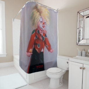 Clown/Pallaso/Clown Shower Curtain