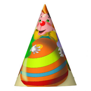 Clown Paper Party Hat
