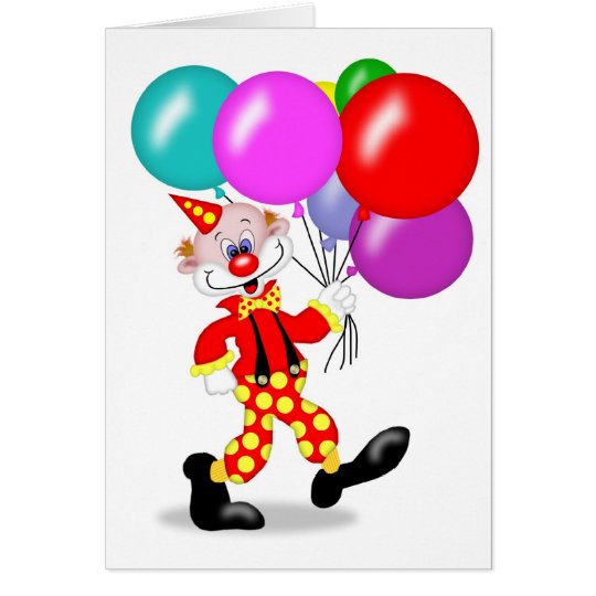 Clown Party Invitation - TBA