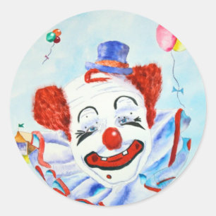 Clown Party Sticker