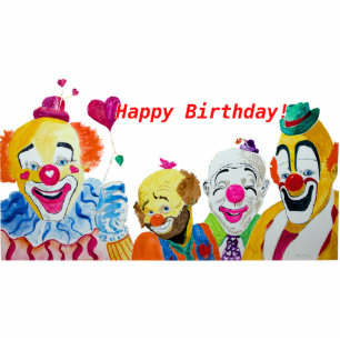 Clown Photo Sculpture