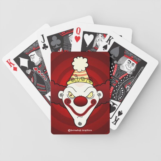 Clown! Playing Cards | Zazzle.co.uk