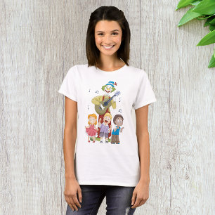 Clown Playing The Guitar T-Shirt