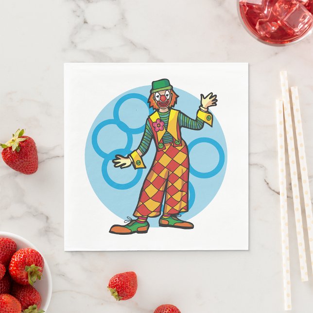 Clown Posing Napkins (Creator Uploaded)