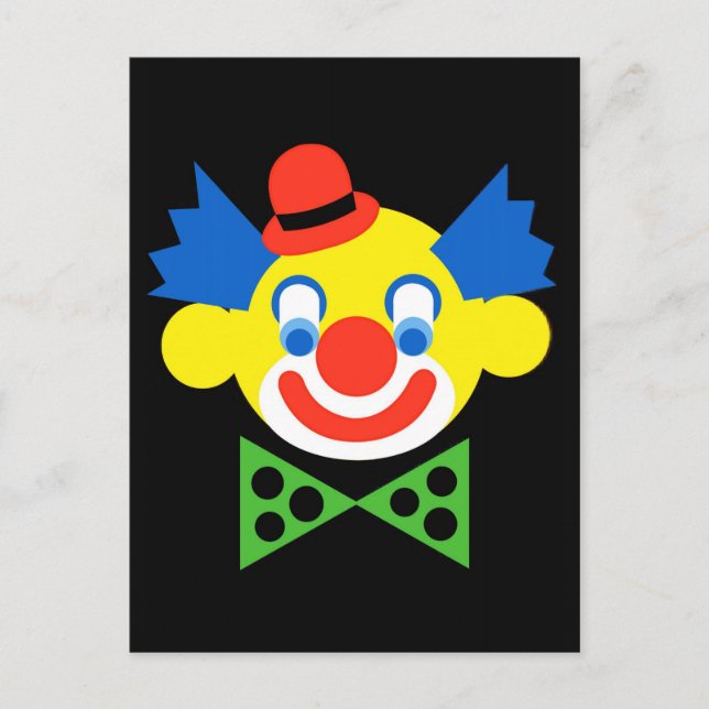 Clown Postcard (Front)