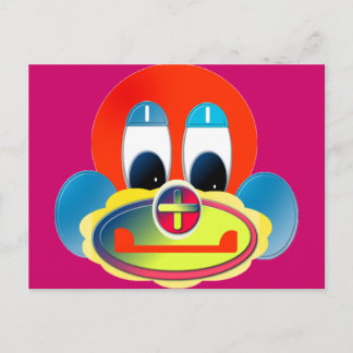 Clown Postcard