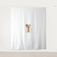 Clown Retriever – Circus Dog with Balloons